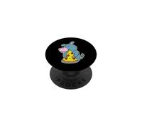 Felice Asino Abbracciare Pizza Fetta PopSockets PopGrip Adesivo