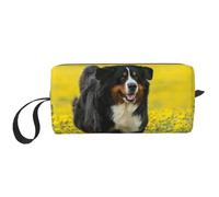 Felice Bovaro del Bernese, Borsa per il trucco Borsa per cosmetici Borsa da toilette da viaggio portatile Borsa per trucco Organizer