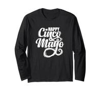 Felice Cinco de Mayo Messico Maglia a Manica