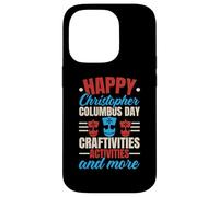 Felice Columbus Day USA Navigator Nave Cristoforo Colombo Custodia per iPhone 14 Pro