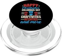 Felice Columbus Day USA Navigator Nave Cristoforo Colombo PopSockets PopGrip per MagSafe