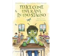 Felice come una rana in uno stagno