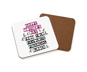 Felice Della Mamma Giorno Dal Tuo Favorito Finanziaria Burden Sottobicchiere