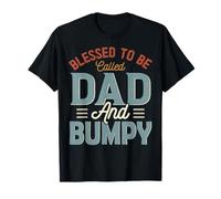 Felice di Essere Chiamato papà E Bumpy Retro Fathers Day Maglietta