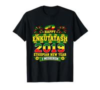 Felice Enkutatash 2019 Capodanno Etiope 2026 Leone Maglietta