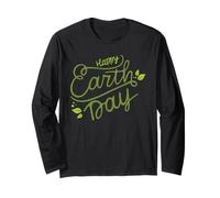 Felice Giornata della Terra Cambiamento Climatico Ambientale Maglia a Manica