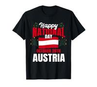 Felice Giornata Nazionale 26 Ottobre Austria Maglietta