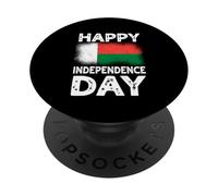 Felice Giorno dell'Indipendenza Madagascar PopSockets PopGrip Adesivo
