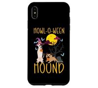 Felice Halloween Cane Proprietario Spettrale Cucciolo Trucco O scherzetto Custodia per iPhone XS Max