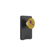 Felice Halloween Corvi In Volo Vettore Silhouette Viola PopSockets PopWallet per MagSafe