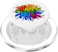 Felice Holi Per Donne Uomini Bambini Colore India Hindu Regali Divertente PopSockets PopGrip per MagSafe