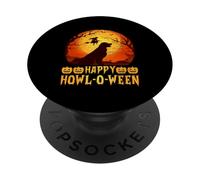 Felice Howl-o-ween PopSockets PopGrip Adesivo