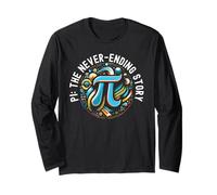 Felice Pi Day Matematica Insegnante Matematica Irrazionale Pi Simbolo Maglia a Manica