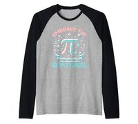 Felice Pi Day Matematica Insegnante Matematica Irrazionale Pi Simbolo Maglia con Maniche Raglan