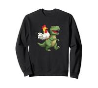 Felice Pollo con Amicizia Costume Dinosauro Felpa