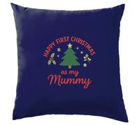 Felice Primo Natale Come Mia Mamma - Cuscino - 1° Carino Mamma Natale Amore
