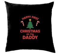 Felice Primo Natale Come Mio Papà - Cuscino - 1° Carino Papà Natale Amore