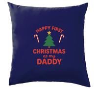 Felice Primo Natale Come Mio Papà - Cuscino - 1° Carino Papà Natale Amore