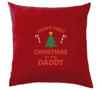 Felice Primo Natale Come Mio Papà - Cuscino - 1° Carino Papà Natale Amore