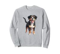 Felice Proprietario del Bovaro del Bernese Felpa