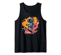 Felice Robot Skateboard Costume Canotta