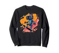 Felice Robot Skateboard Costume Felpa