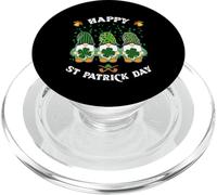 Felice San Patrizio Divertente Tre Gnomi Holding Shamrock PopSockets PopGrip per MagSafe