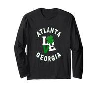 Felice San Patrizio Giorno, Atlanta, Georgia Maglia a Manica