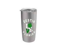 Felice San Patrizio Giorno, Destin, Florida Bicchiere termico in acciaio inox doppia parete