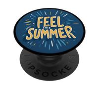 Felice sentire questo emblema estivo PopSockets PopGrip Adesivo