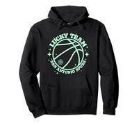 Felice Squadra di Basket della NBA San Antonio Spurs Felpa con Cappuccio