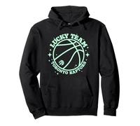 Felice Squadra di Basket della NBA Toronto Raptors Felpa con Cappuccio
