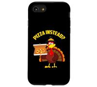 Felice Turchia Giorno Ringraziamento Pizza Invece Uomini Donne Bambini Custodia per iPhone SE (2020) / 7/8