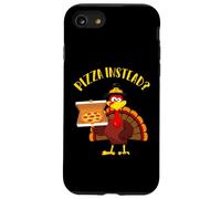 Felice Turchia Giorno Ringraziamento Pizza Invece Uomini Donne Bambini Custodia per iPhone SE (2020) / 7/8