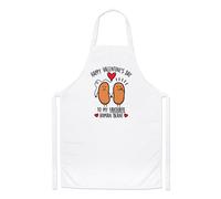 Felice Valentines Giorno To My Favorito Umano Fagiolo Chef Grembiule Ragazza