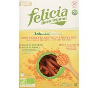 Sedanini Senza Glutine di Lenticchie Rosse - Pasta Felicia 250 g