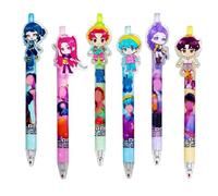 Feliciay 6 pezzi quaderni e penne, simpatica penna anime