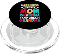 Felicità è Essere Una Mamma Nonna E Grande Nonna Nonna PopSockets PopGrip per MagSafe