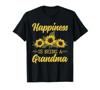 Felicità è Essere Una Nonna Girasole Nonna Nonna Maglietta