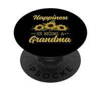 Felicità è Essere Una Nonna Girasole Nonna Nonna PopSockets PopGrip Adesivo
