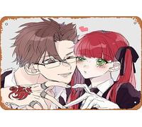 Felicita (La Storia Della Arcana Famiglia), La Storia Della Arcana Famiglia, Pace (La Storia Della Arcana Famiglia) Poster Home Wall Art Decorazione Retro Metallo Targa in Metallo 20,3 x 30,5 cm