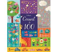 Felicity Brooks Count to 100 (Libro di cartone) Big Books