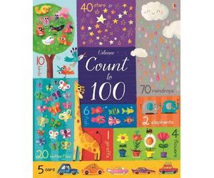 Felicity Brooks Count to 100 (Libro di cartone) Big Books
