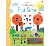 Felicity Brooks Lift-the-Flap First Sums (Libro di cartone) Young Lift-the-flap