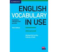 Felicity O'Dell Michael English Vocabulary in Use: Advanced Book wit (Tascabile)