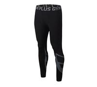 FELiCON Pantaloni da Ginnastica Sportivi da Uomo a Compressione, Abiti da Allenamento ad Asciugatura Rapida, Traspiranti, Confortevoli, Leggings Fitness, Pantaloni Termici-103, XL