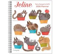 Feline 12-Month 2026 Monthly/Weekly Planner Calendar