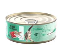 Feline Finest 24 x 85 g Alimento umido per gatti - Tonno con Sarda