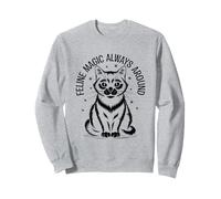 Feline Magic Always Around Cat Lover Feline Pet Miao Cats Felpa