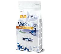 1,5 kg Monge VetSolution Secco Gatto Urinary Struvite Alimento Dietetico Cibo Crocchette Croccantini per la Dissoluzione di Calcoli a Base di Struvite